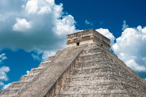 Image Chichen Itza Castle Yucatan Mexico — Stock Photo, Image