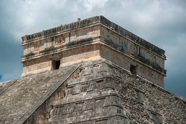 Immagine Castello Chichen Itza Yucatan Messico — Foto Stock