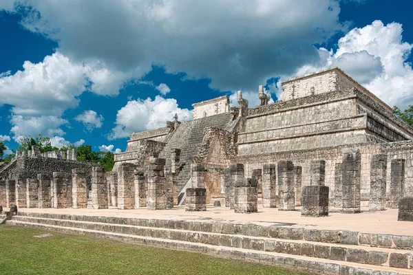 Templo Los Guerreros Chichén Itzá —  Fotos de Stock