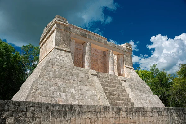 stock image View of Ballgame court or Pok ta Pok in Chichen Itza