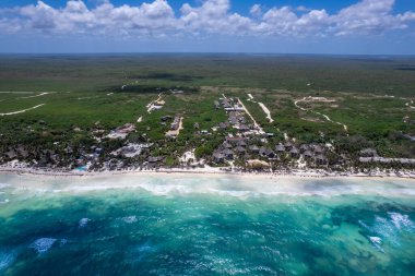 Boca Paila, Tulum 'un İHA görüntüsü