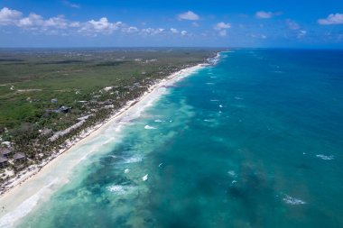 Boca Paila, Tulum 'un İHA görüntüsü