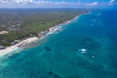 Boca Paila, Tulum 'un İHA görüntüsü