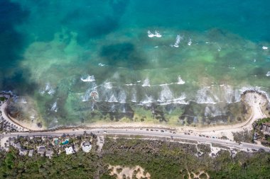 Boca Paila, Tulum 'un İHA görüntüsü