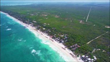 Tulum, Meksika 'daki Boca Paila Plajı