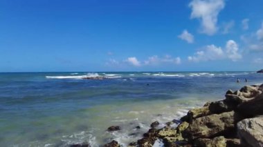 Tulum, Meksika 'daki Boca Paila Plajı