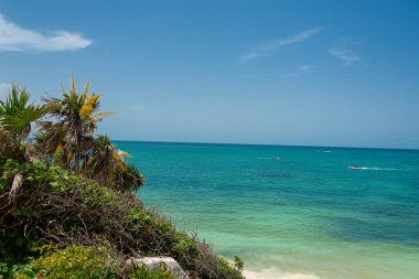 Meksika 'daki Tulum' un arkardiyolojik alanı