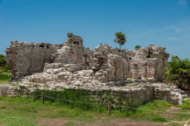 Meksika 'daki Tulum' un arkardiyolojik alanı