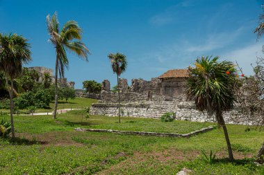 Meksika 'daki Tulum' un arkardiyolojik alanı