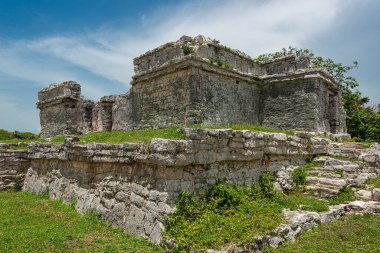 Meksika 'daki Tulum' un arkardiyolojik alanı