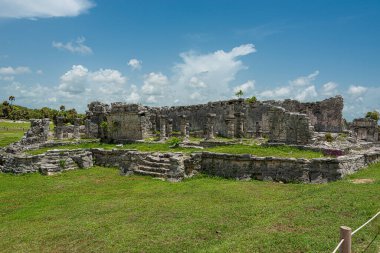 Meksika 'daki Tulum' un arkardiyolojik alanı