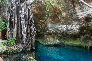 Meksika, Tulum 'da egzotik bir yer.