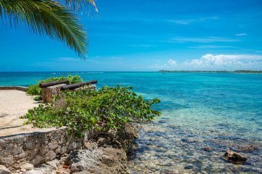 Akumal, Meksika 'da eski bir koloni topu.