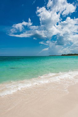 Chemuyil, Meksika 'daki Xcacel plajı manzarası