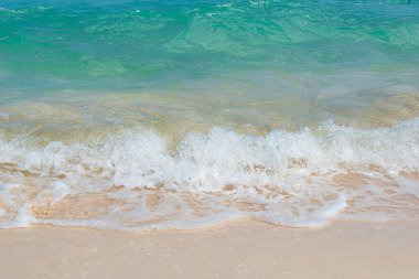 Chemuyil, Meksika 'daki Xcacel plajı manzarası