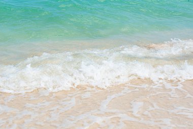 Chemuyil, Meksika 'daki Xcacel plajı manzarası