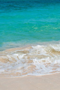 Chemuyil, Meksika 'daki Xcacel plajı manzarası