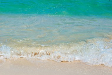 Chemuyil, Meksika 'daki Xcacel plajı manzarası