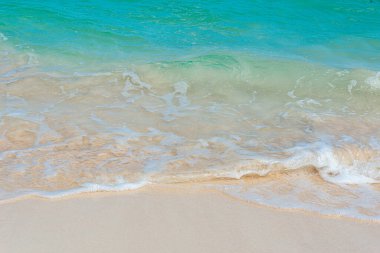 Chemuyil, Meksika 'daki Xcacel plajı manzarası