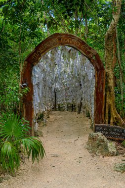 Cancun ormanının derinliklerinde, Meryem Ana 'nın Knots Tapınağı meditasyon, dua ve yansıma için huzurlu bir cennettir.