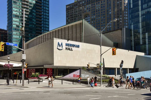 Toronto Canadá Agosto 2022 Meridian Hall Importante Lugar Artes Escénicas — Foto de Stock