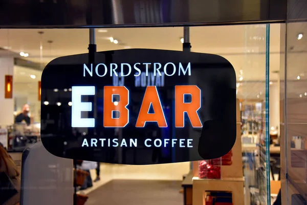 Ottawa Kanada Března 2023 Kavárna Nordstrom Ebar Kavárně Nordstrom Rideau — Stock fotografie