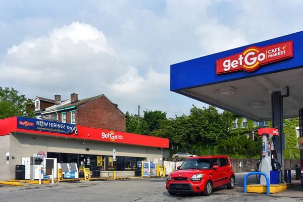 Pittsburgh Usa May 2023 Getgo Cafe Market Convenience Store Gas — Stock Photo, Image