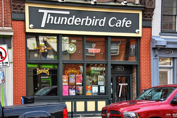 Pittsburgh Estados Unidos Mayo 2023 Thunderbird Café Music Hall Bar —  Fotos de Stock
