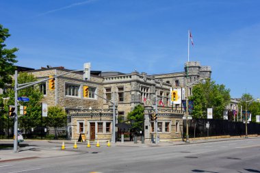 Ottawa -Canada, June 1 2024: The Royal Canadian Mint building on Sussex Drive.  The mint produces coins for Canada and other countries as well. The building officially opened in 1908. clipart