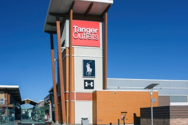 Ottawa, Canada September 29, 2024 Tanger Outlets Ottawa, located in Kanata, is a large shopping complex owned by Tanger,  a real estate investment trust  that invests in shopping centers with upscale outlet stores in the United States and Canada. clipart