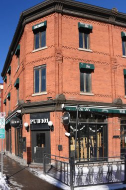 Ottawa, Kanada 15 Ocak 2025 Pub 101, Kasım 2024 'te kapanacağını duyurdu. Byward Market 'teki bina yıllardır üç katlı barlara ev sahipliği yapıyordu..