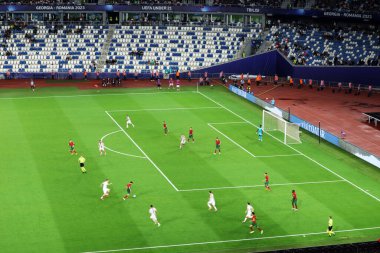 21 Haziran 2023 - Tiflis, Gürcistan. Boris Paichadze Dinamo Arena (Tiflis). UEFA 21 Yaş Altı Avrupa Şampiyonası. Gürcistan U212: 0 Portekiz U21. 