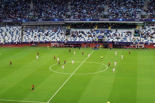 21 Haziran 2023 - Tiflis, Gürcistan. Boris Paichadze Dinamo Arena (Tiflis). UEFA 21 Yaş Altı Avrupa Şampiyonası. Gürcistan U212: 0 Portekiz U21. 