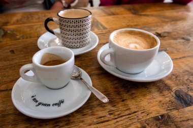 Espresso, cappuccino, sütlü kahve. Dünyanın en ünlü 3 kahvesi.