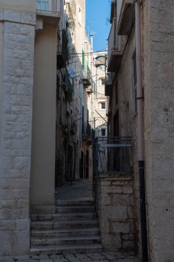 Lecce, şehrin tarihi merkezinde bir apartman dairesi.