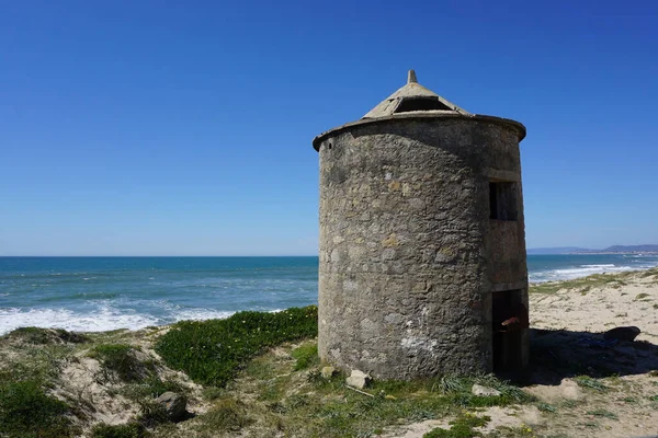 Traditional Windmill Atlantic Coast Portugal — ストック写真