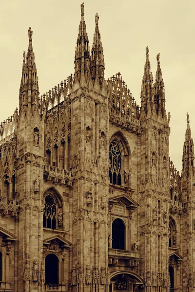 Milan Italie Août 2023 Cathédrale Milan Duomo — Photo