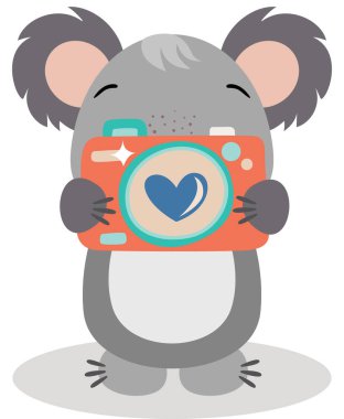 Kameralı şirin koala.