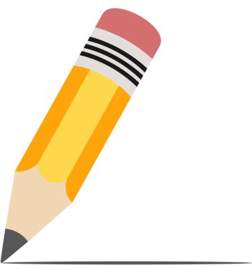 Beyaz üzerine izole edilmiş kalem çizimi