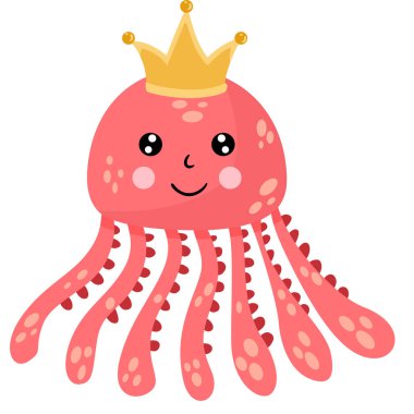 Dost canlısı ahtapot.