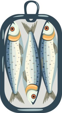 Bir kutuda üç sardalya