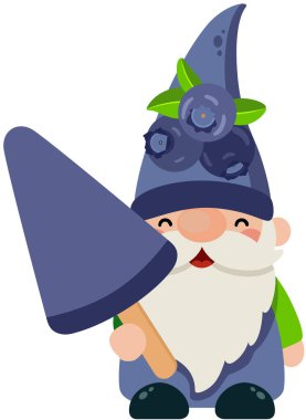 Sevimli yaban mersini cücesi dondurmanın tadını çıkarıyor..