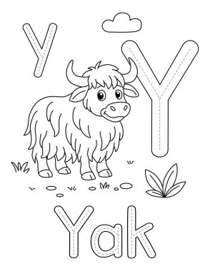 Yak İzleme Sayfası için Alfabe Harfi Y