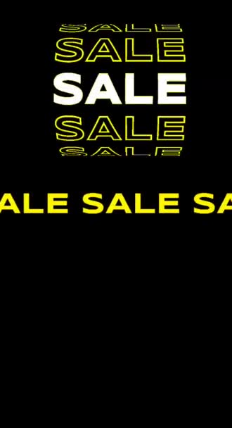 Vente Acheter Motion Design Black Woll Rad Sale Point Sale — Video