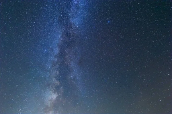 Ciel Étoilé Nuit Sombre Avec Voie Lactée Beau Fond Ciel — Photo