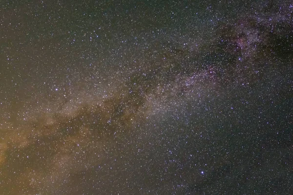 Ciel Étoilé Nocturne Avec Voie Lactée Fond Naturel Nocturne — Photo