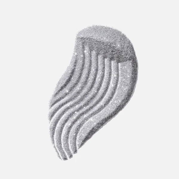 Gümüş Parıltı örneği, parıltılı göz farı, akrilik sos örneği.