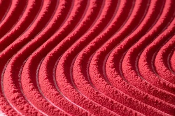 Pembe pigment kumaşı, toz dokusu, allık darbesi.