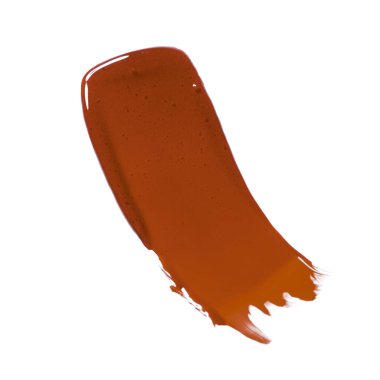 Koyu kahverengi dudak rengi dokusu, kozmetik güzellik ürünü dokusu, sıvı allık, ruj, ruj, ruj örnekleri.