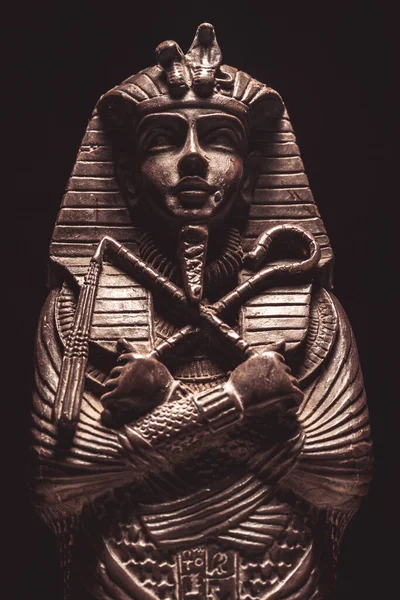 Sarcófago Egipcio Histórico Con Una Momia Dentro — Foto de Stock